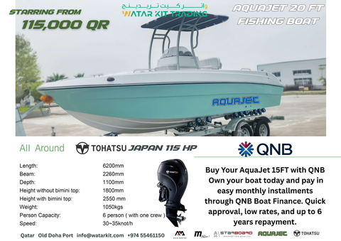 AquaJet 20 ft SpeedBoat 115 HP