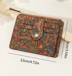 Vintage purse Card and coins